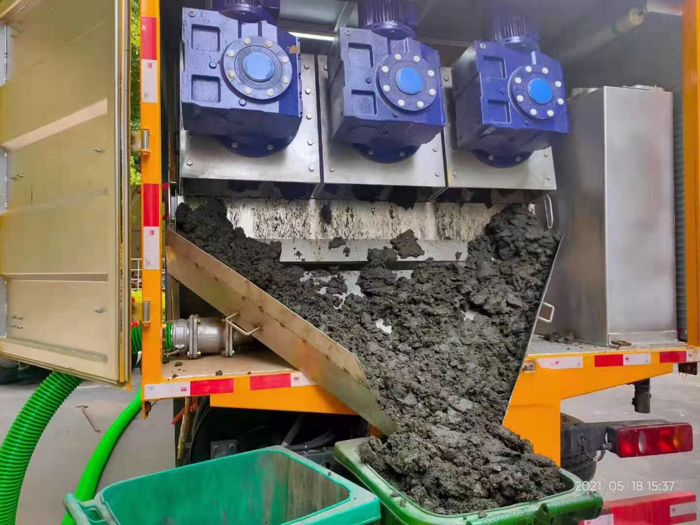 恒山化粪池清掏城市维护站-泥浆净化干湿分离处理